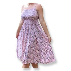 Pink Flower Dress